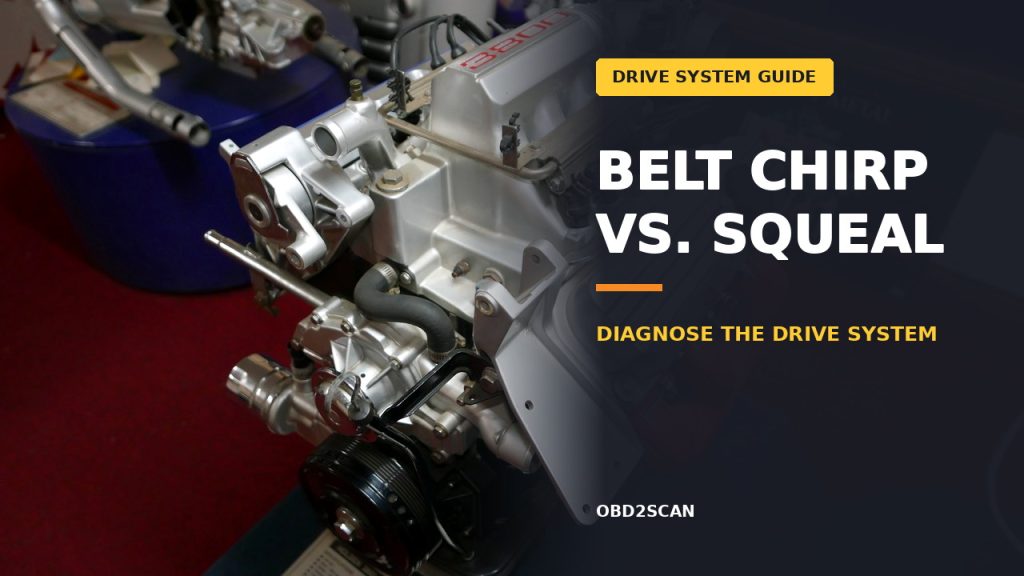 Serpentine Belt Chirp vs. Squeal: Diagnose the Drive System