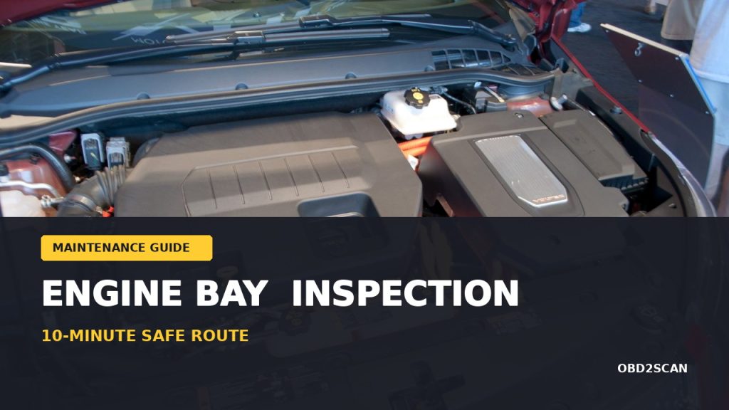 The 10-Minute Engine Bay Inspection: A Safe, Repeatable Route