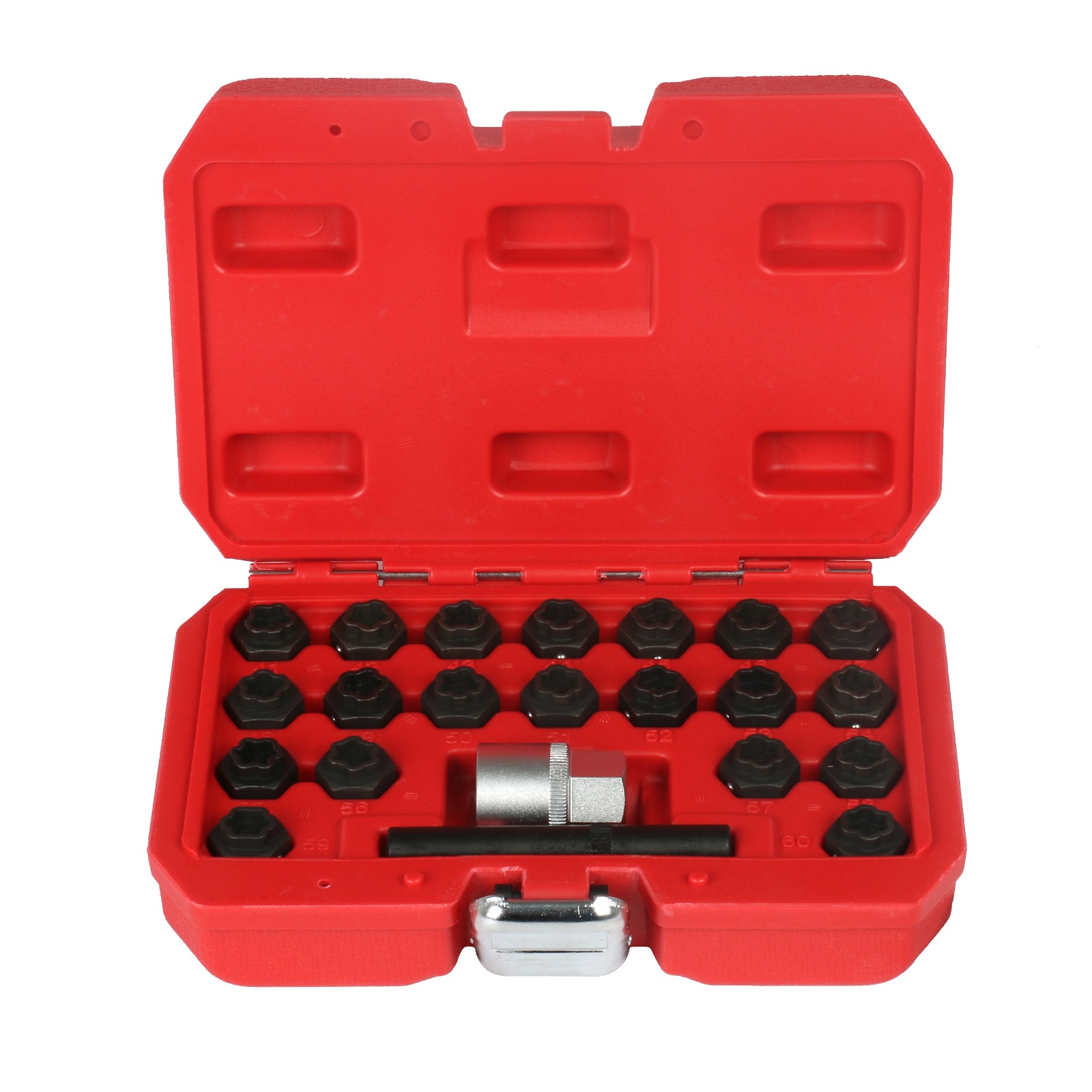 Exact official product view of the BMW wheel lock key set.