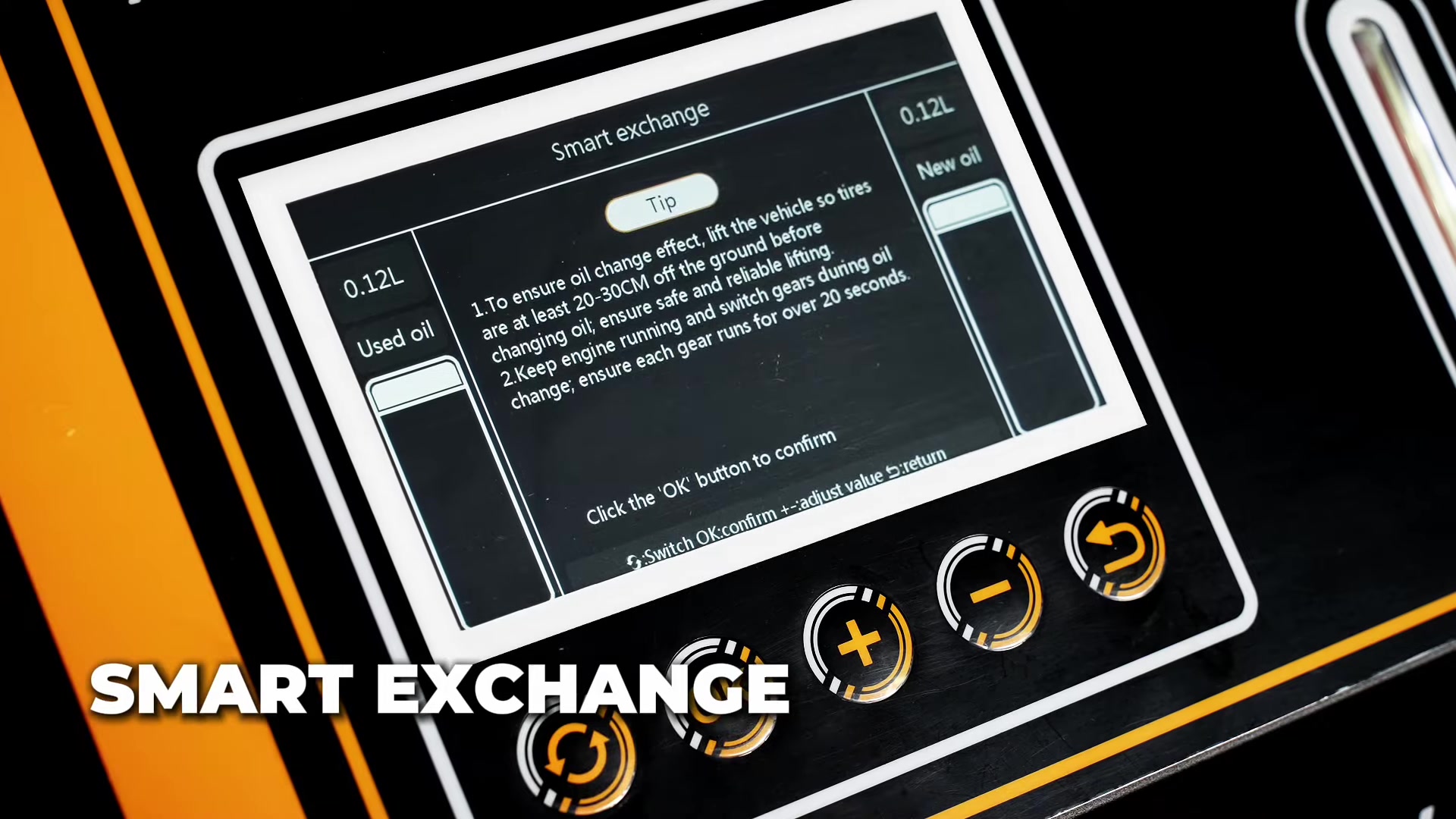Current AUTOOL ATF705 Smart Exchange start screen
