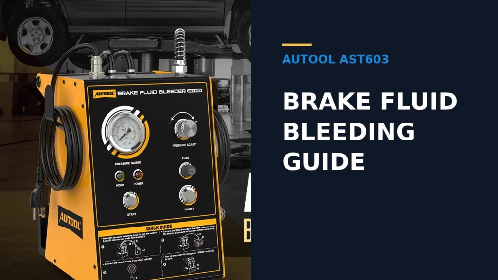 How to Use the AUTOOL AST603 Brake Fluid Bleeder