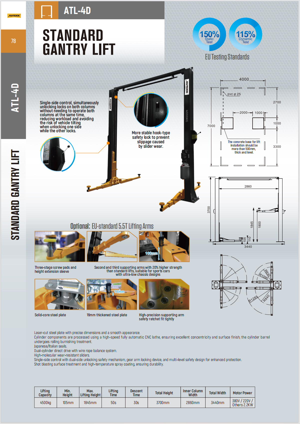 Exact first-party product or workflow view of AUTOOL ATL-4D