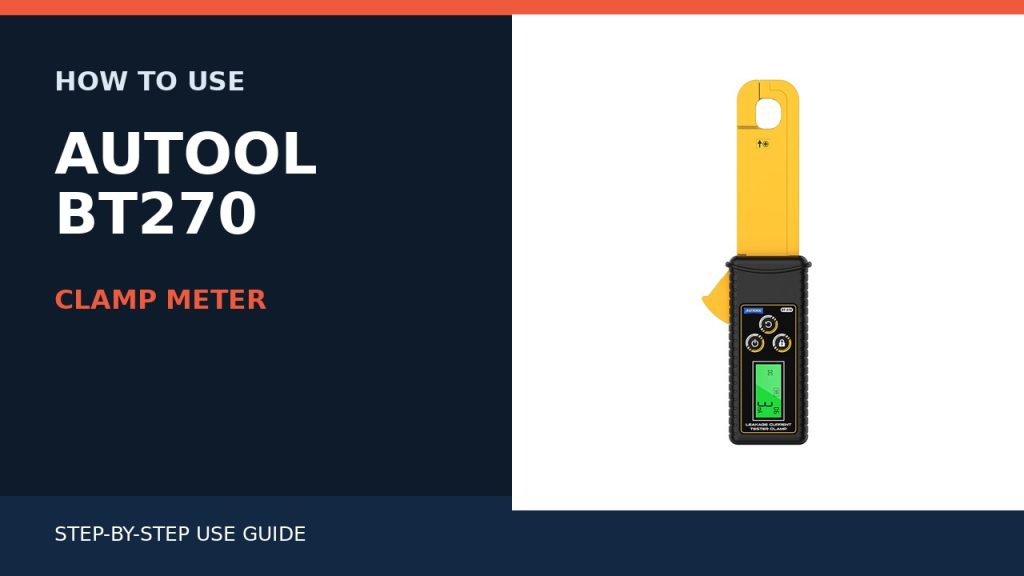 How to Use the AUTOOL BT270 Clamp Meter
