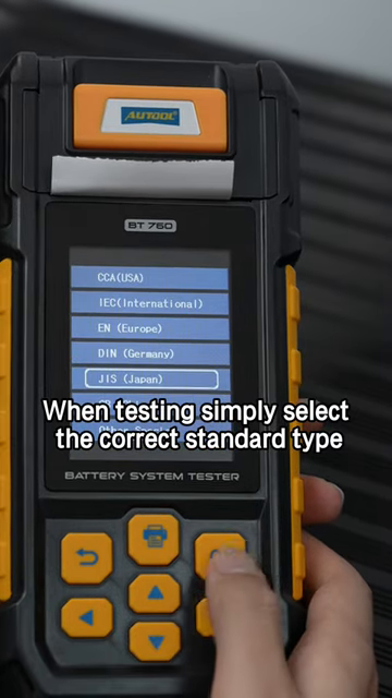 AUTOOL BT760 during its documented operating sequence.