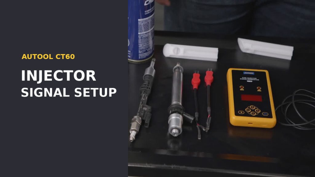 How to Use the AUTOOL CT60 Fuel Injector Signal Generator