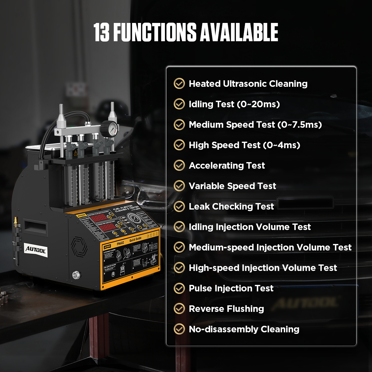 AUTOOL FN602 exact-model product and supplied setup view.