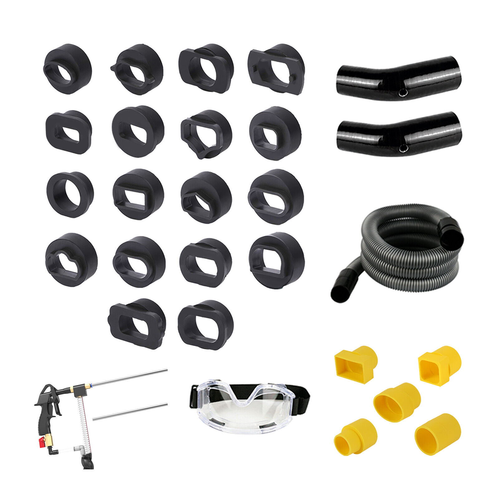 AUTOOL HTS558 replacement component group including adapters, bends, hoses and small fittings.