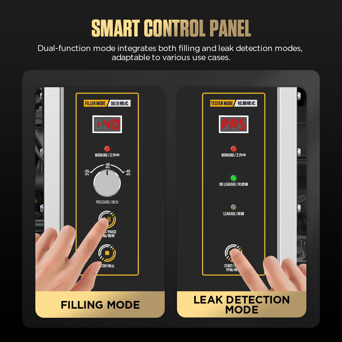 Exact AUTOOL SC301 cooling-system tester and filler product view