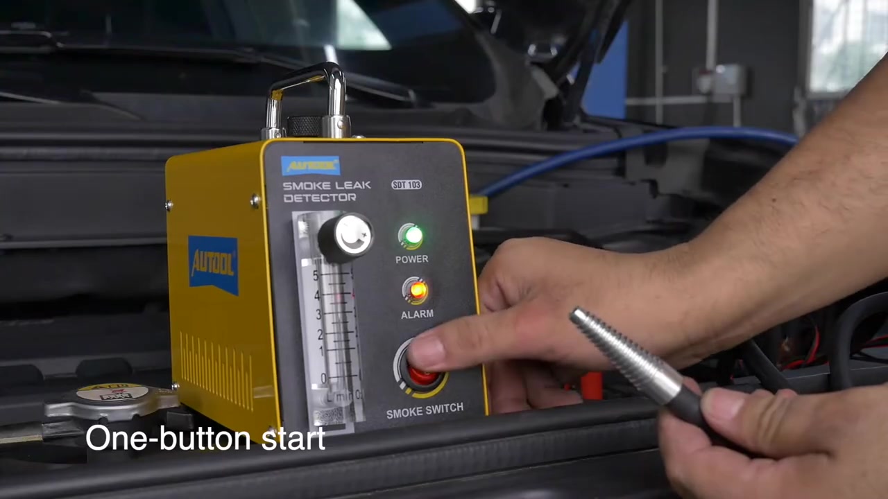 AUTOOL SDT103 shown during an official operating demonstration.