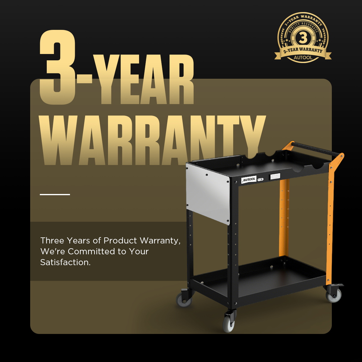 AUTOOL T31 workshop storage structure and equipment zones.