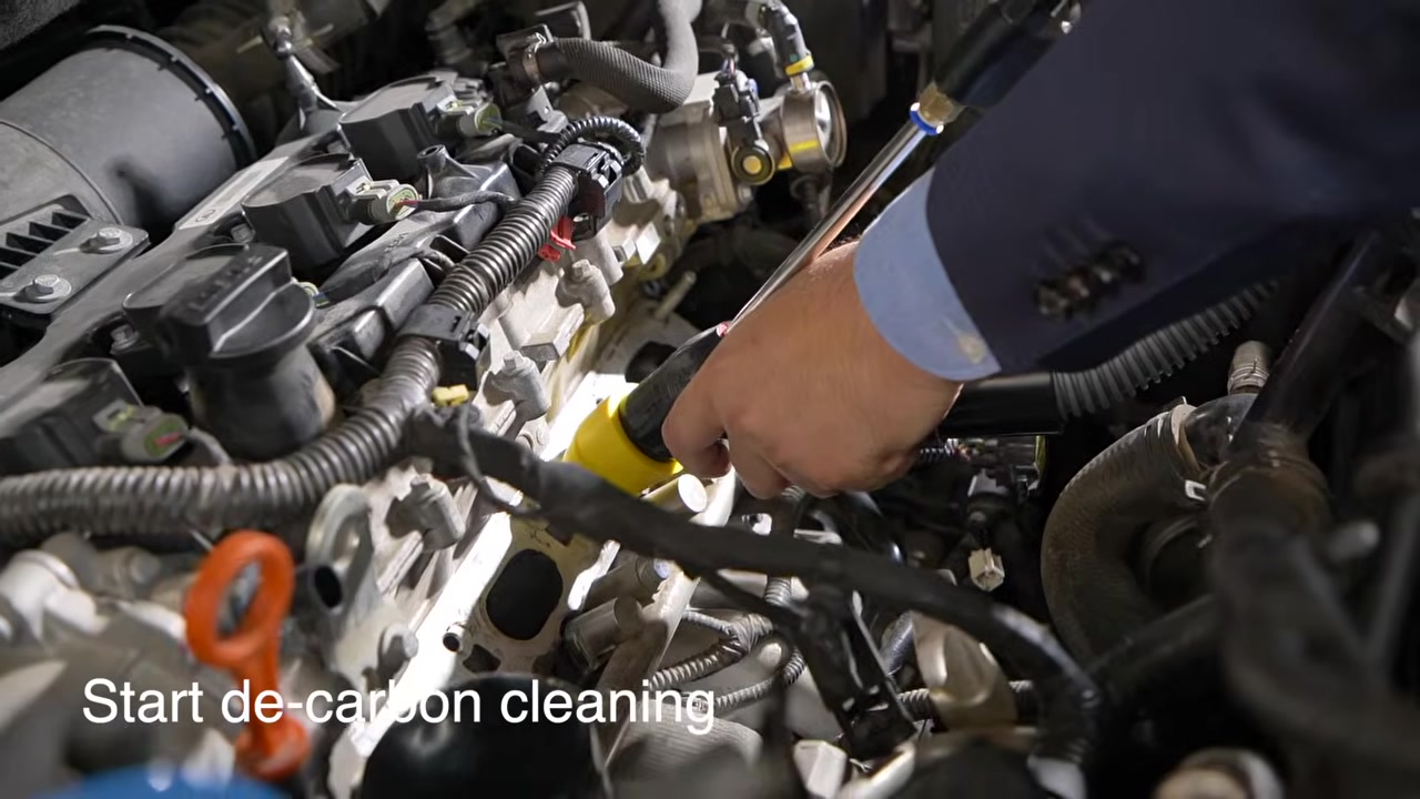 AUTOOL HTS518 blasting and recovery hoses sealed at an intake port