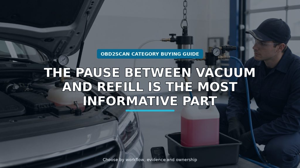 Hold the Vacuum Before You Open the Coolant Valve: A Refill Kit Guide