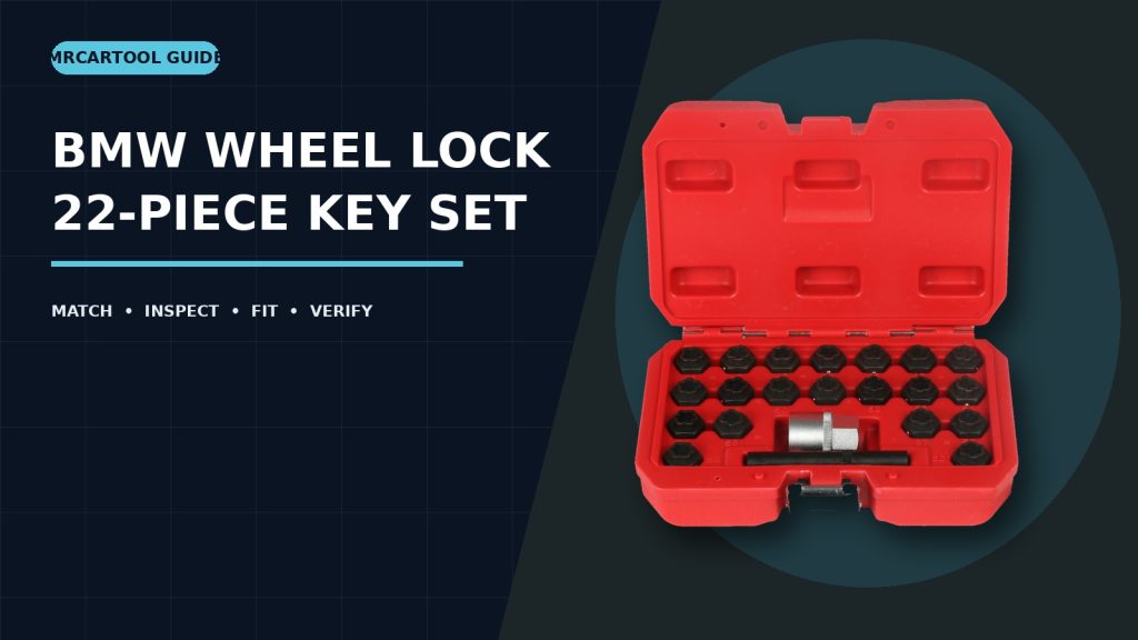 How to Use the MRCARTOOL BMW Wheel Lock Key Set