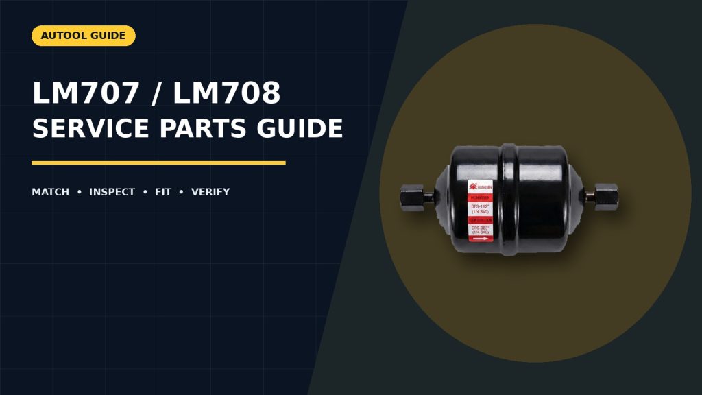 How to Identify AUTOOL LM707 and LM708 Service Parts