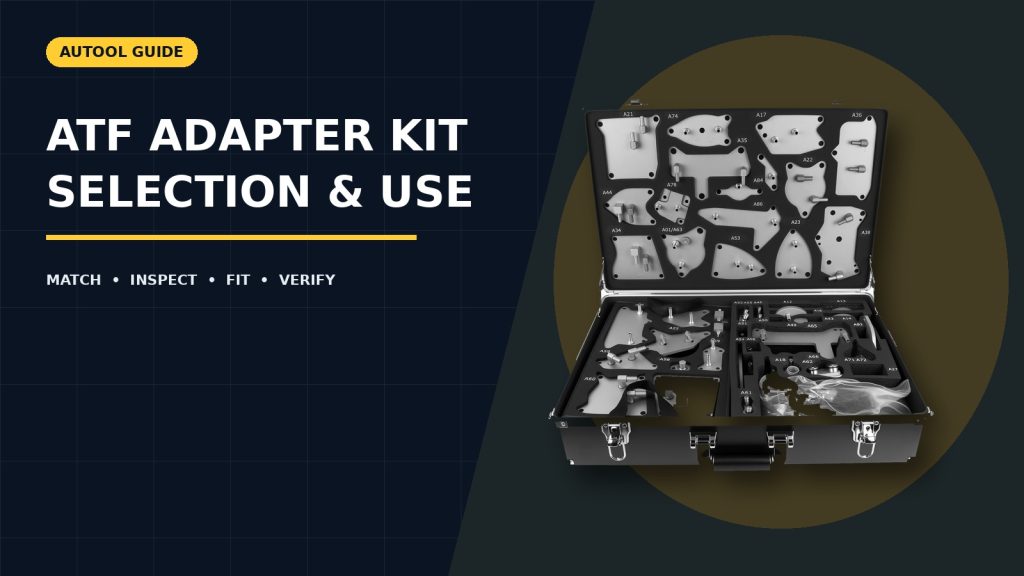How to Choose and Use AUTOOL Transmission Fluid Adapters