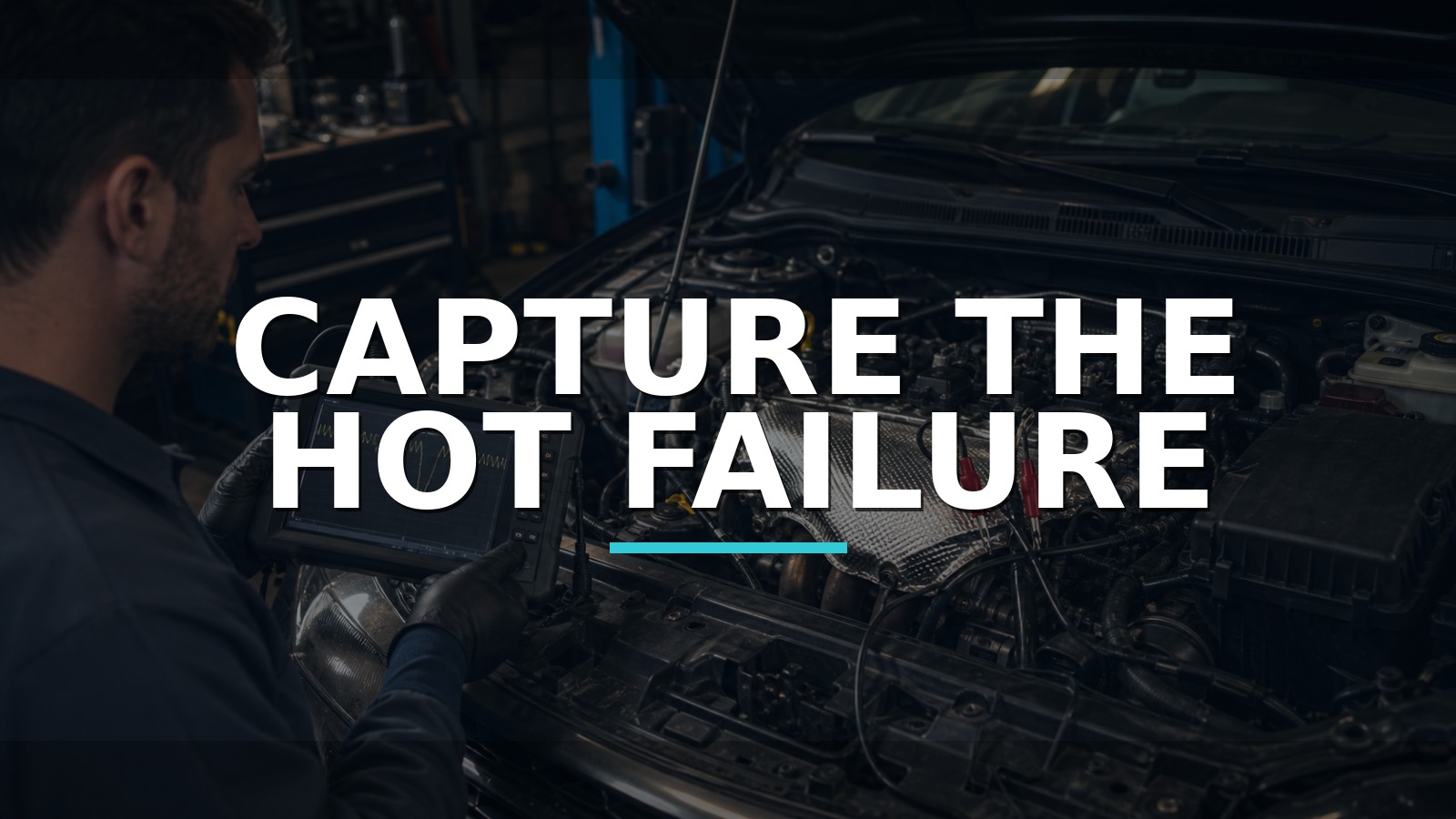 Capture The Hot Failure — conceptual diagnosis scene