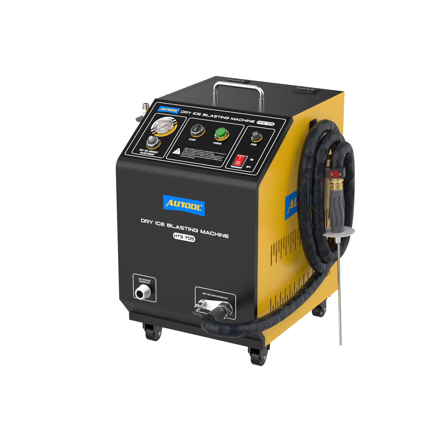 Exact AUTOOL HTS705 dry ice blasting machine product view