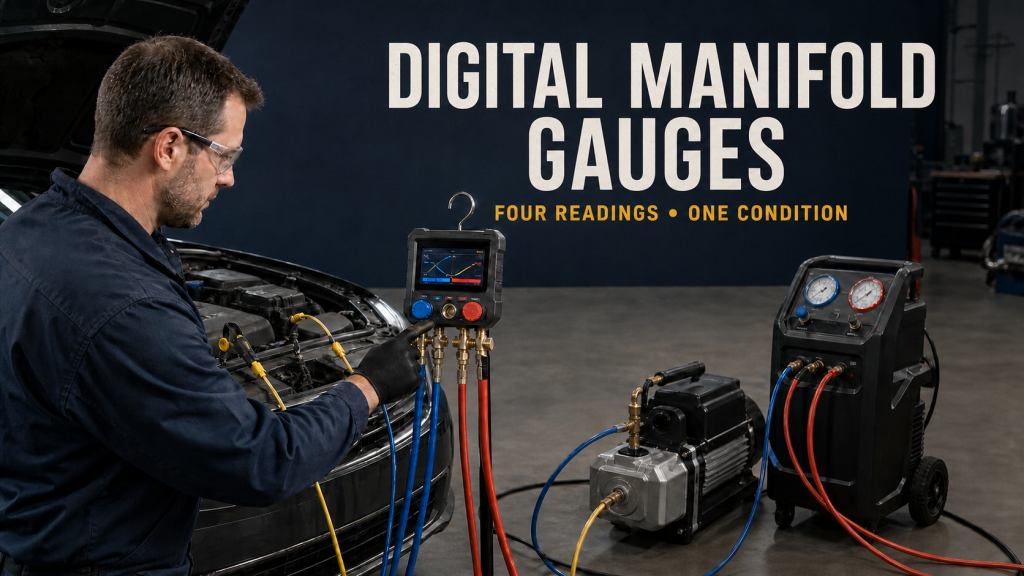 Four Readings, One Operating Condition: Choosing a Digital Manifold Gauge