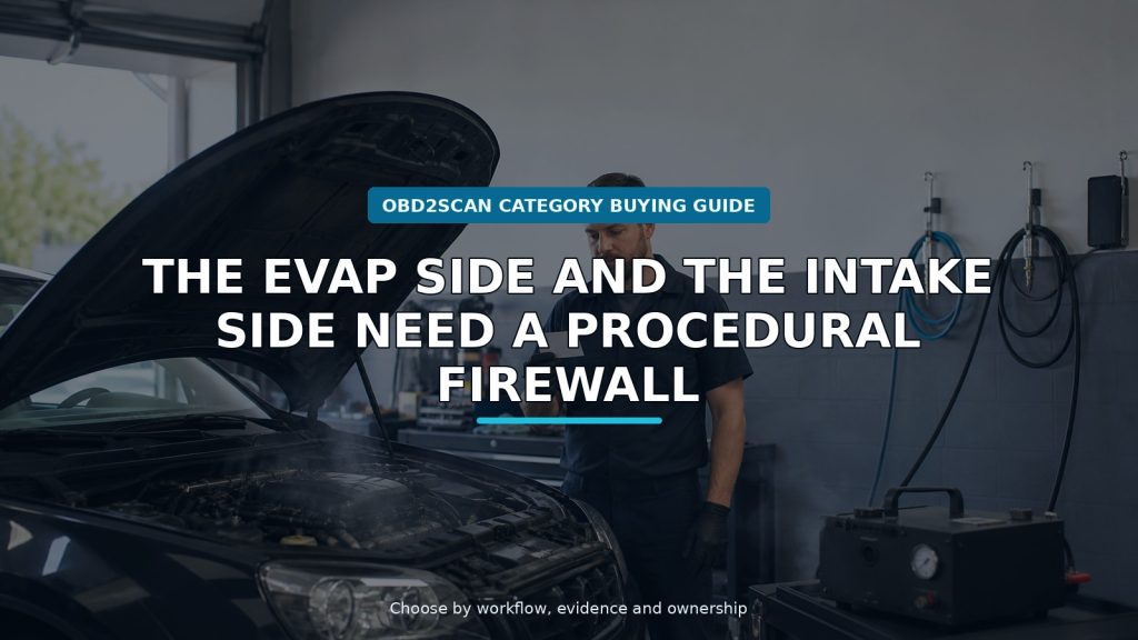 Two Pressure Worlds, One Smoke Hose: An EVAP and Intake Tester Guide