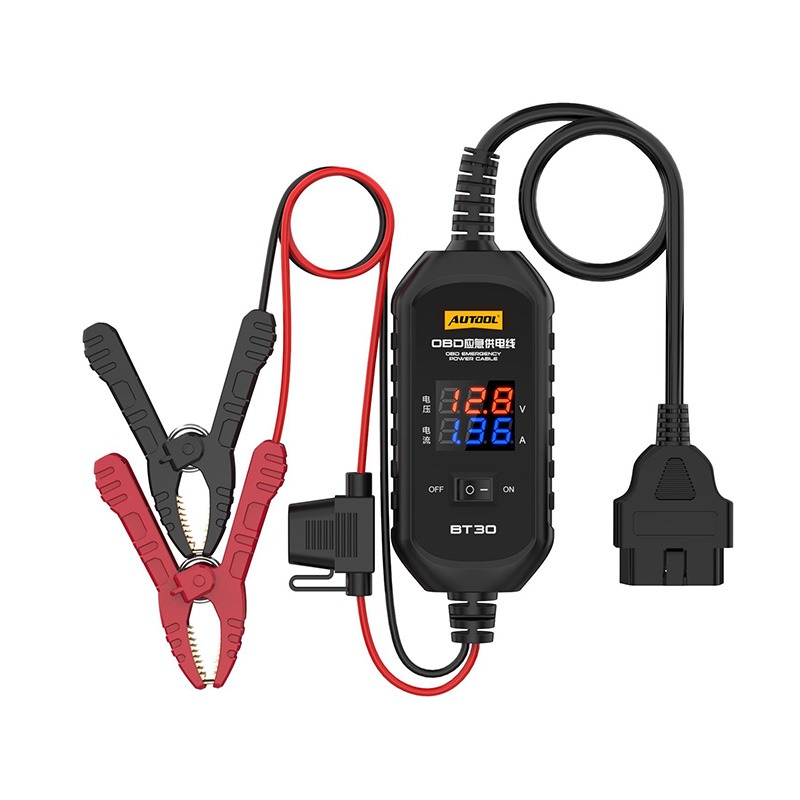 Second exact first-party product or workflow view of AUTOOL BT30 fused emergency supply cable