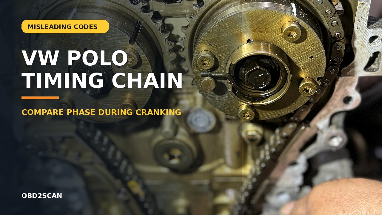 VW Polo P0106 and P0172: The Timing-Chain Fault the Scan Tool Didn’t Name photographic cover