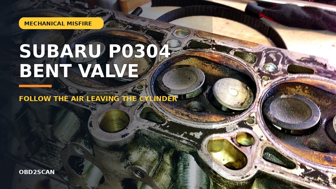 Subaru Legacy P0304 After an Engine Swap: Prove the Leak Before Swapping Parts photographic cover