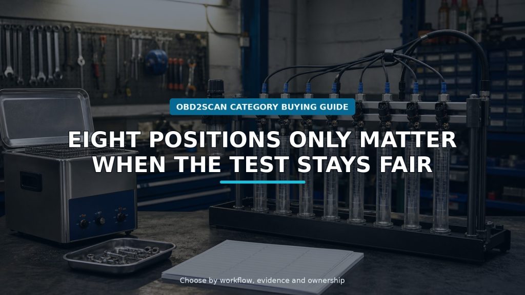 Eight Cylinders Change the Workflow: An Injector Bench Buying Guide