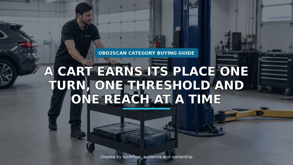The Top Shelf Changes the Turn: A Three-Tier Workshop Cart Guide