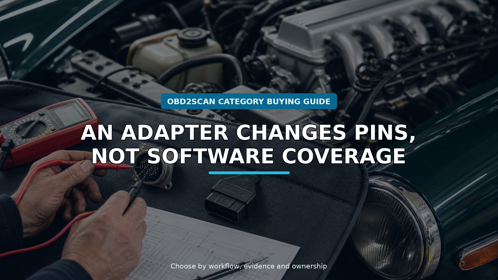 Workshop scene for legacy obd adapter cable buying guide