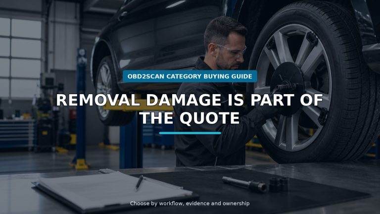 Workshop scene for locking lug nut removal kit buying guide