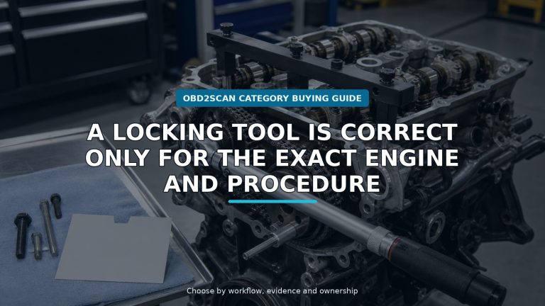 Workshop scene for mercedes m271 engine timing tool kit buying guide