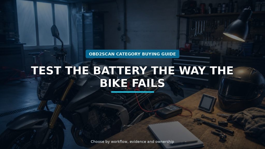 The Battery Is Small; the Starting Question Is Not: A Motorcycle Battery Tester Guide