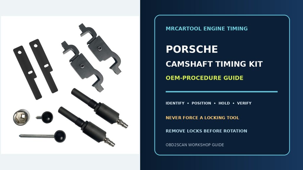 How to Use the MRCARTOOL Porsche Cayenne/Panamera Timing Tool Kit