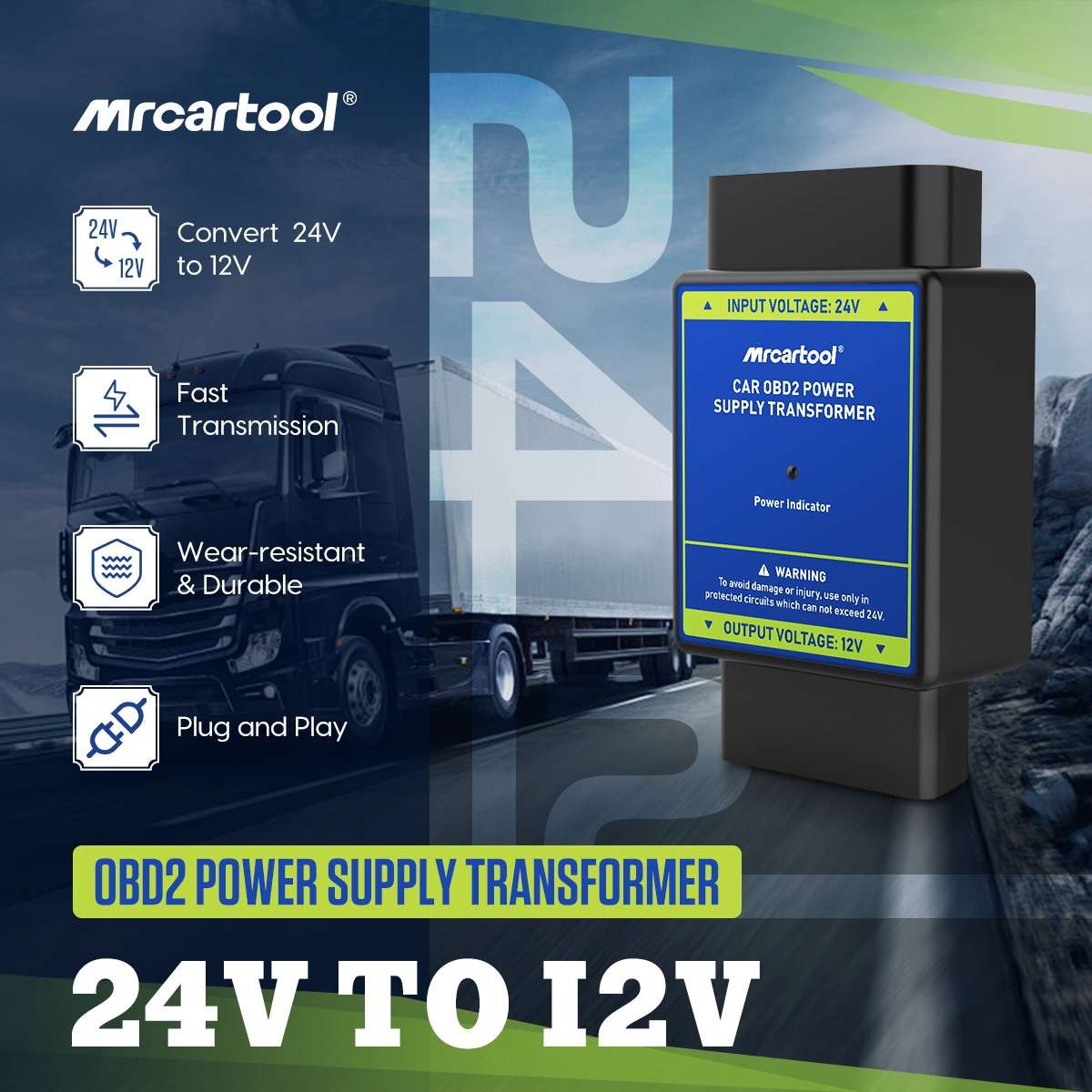 Second exact first-party product or workflow view of MRCARTOOL OBD Power Adapter