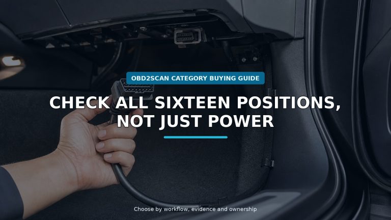 Workshop scene for obd2 extension cable buying guide