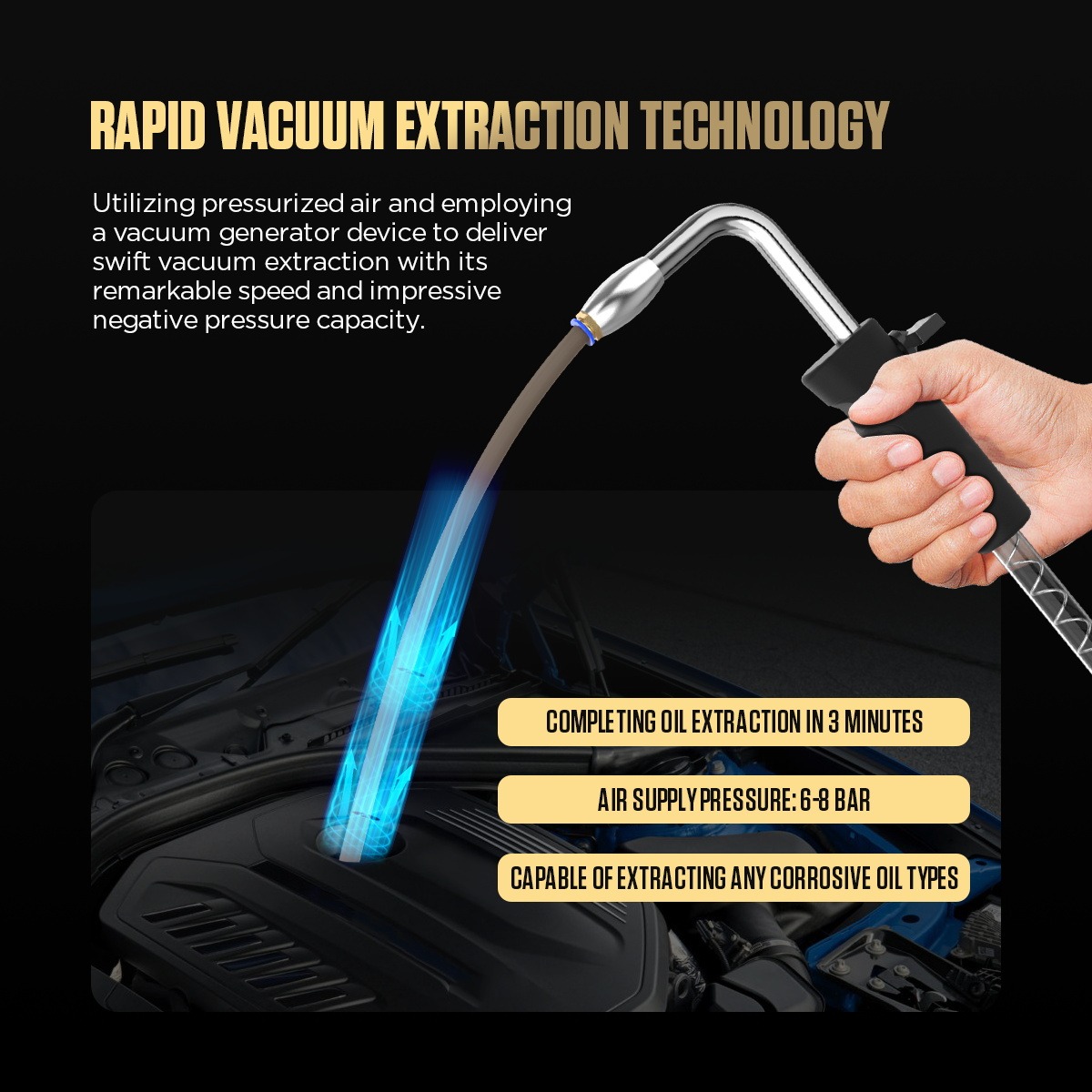 Second exact first-party product or workflow view of AUTOOL OD760 pneumatic oil drainer and extractor