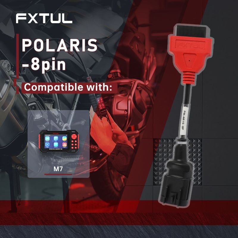 Exact first-party product or workflow view of FXTUL Polaris 8-pin diagnostic cable for M7