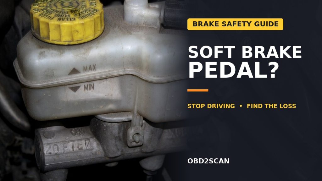 Soft or Spongy Brake Pedal? Stop Driving and Find the Hydraulic Loss
