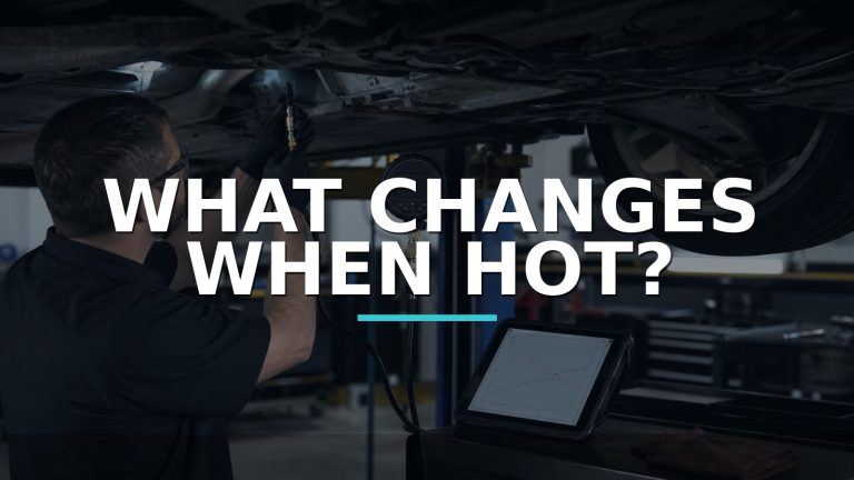 What Changes When Hot? — conceptual diagnosis scene
