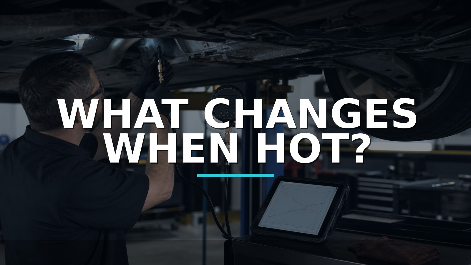 What Changes When Hot? — conceptual diagnosis scene