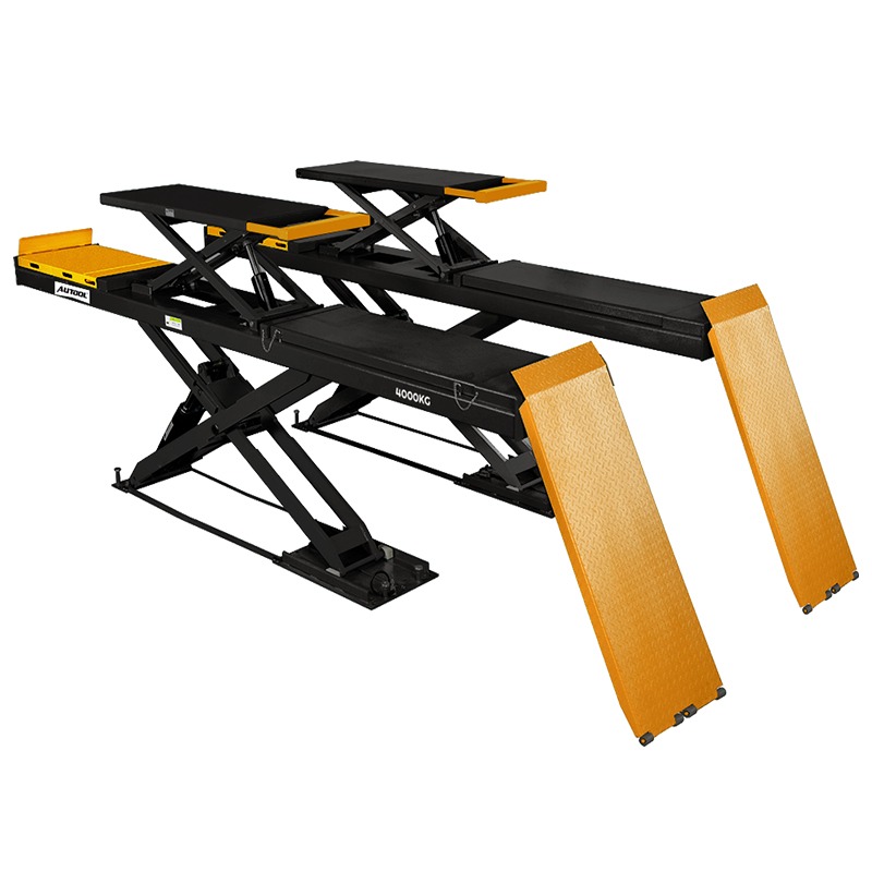Exact first-party product or workflow view of AUTOOL ATL-4SHU ultra-low alignment scissor lift