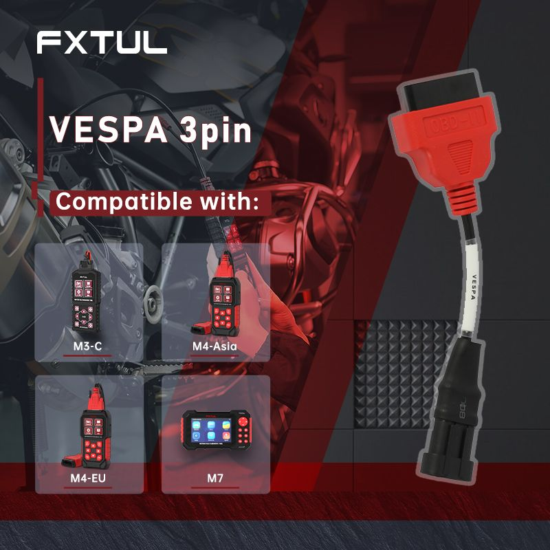 Exact first-party product view of FXTUL Vespa 3-pin cable