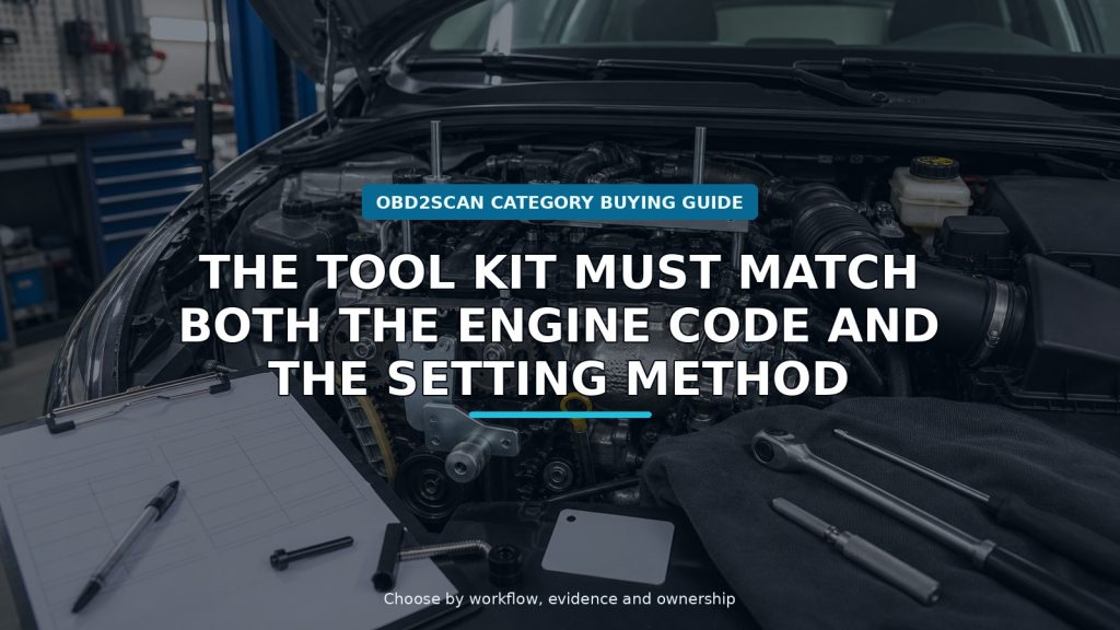 Reference Position Before Belt Tension: A Volkswagen EA211 Tool Guide