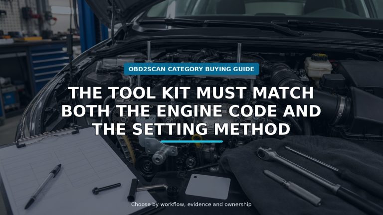 Workshop scene for volkswagen ea211 timing belt tool kit buying guide