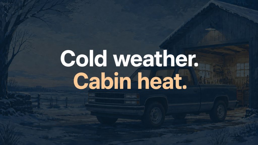 1988 GMC C1500 Stalls With the Heater On: The Weather Was Only Part of the Pattern