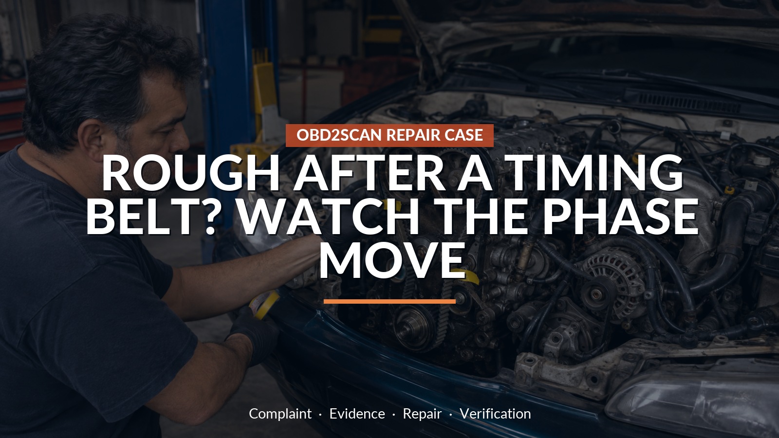 Rough After A Timing Belt? Watch The Phase Move — conceptual repair scene