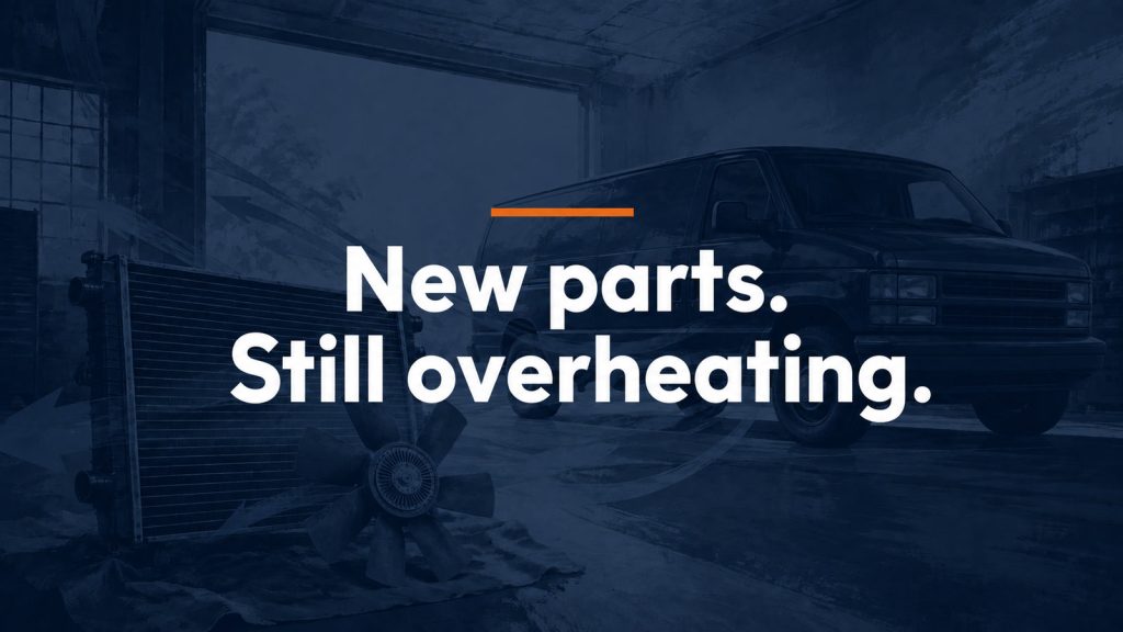2003 Chevy Express Still Overheated After Cooling Repairs: Check the Airflow Side