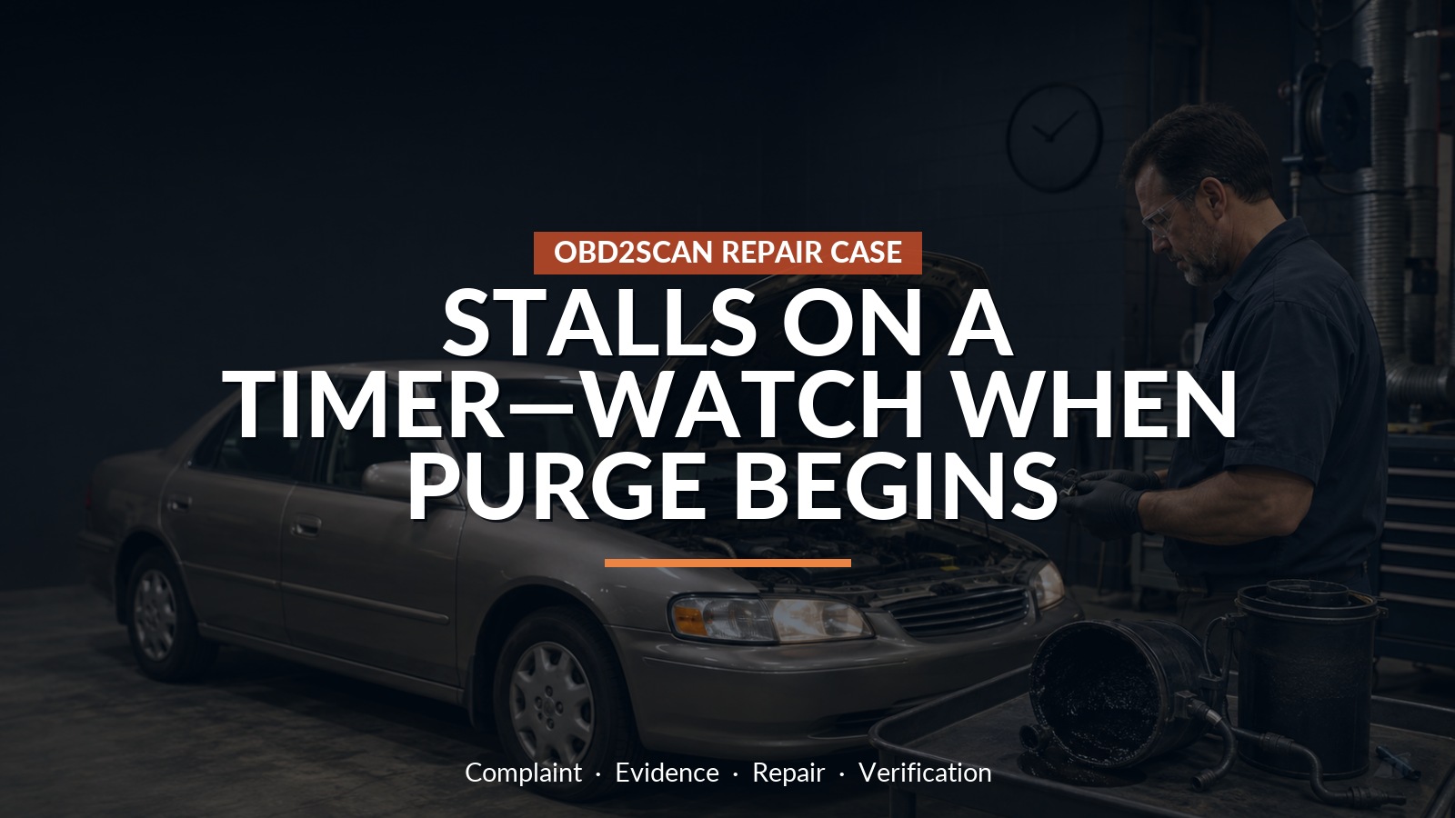 Stalls On A Timer—Watch When Purge Begins — conceptual repair scene