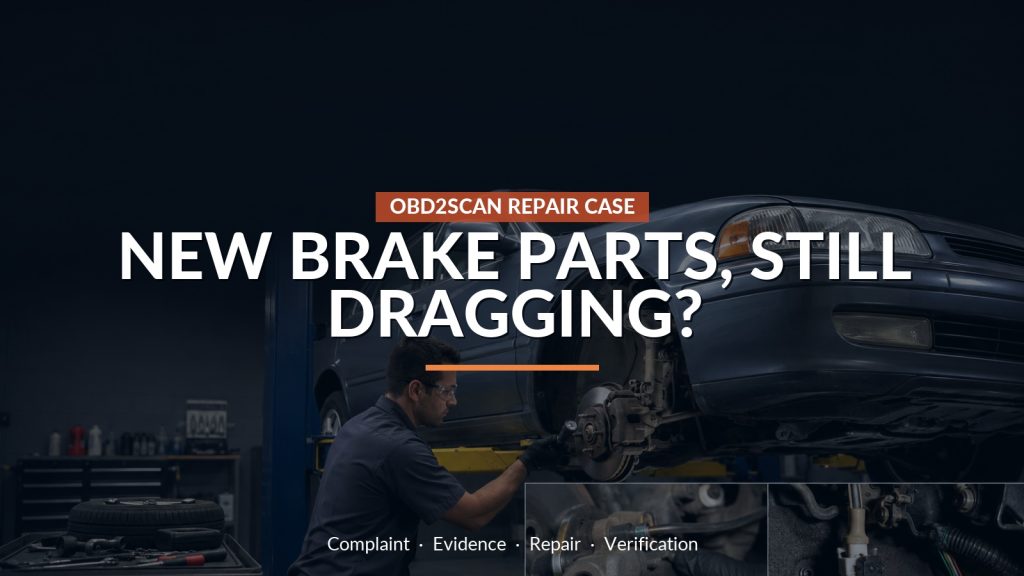 2004 Hyundai Sonata Front Brakes Dragged After New Parts: The Pedal Could Not Return