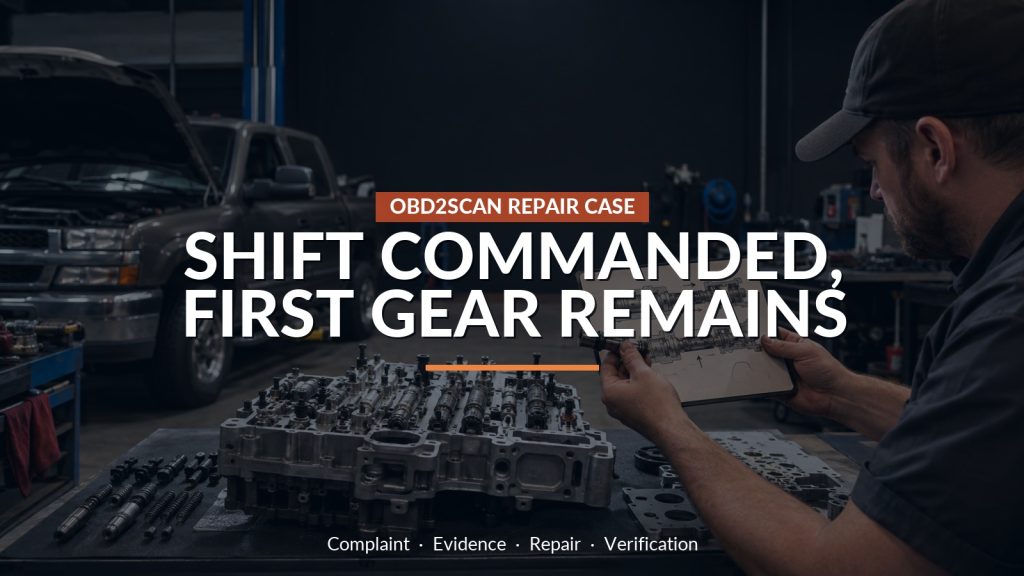 2005 Dodge 3500 Stayed in First After a Rebuild: The Shift Valve Was Installed Backward